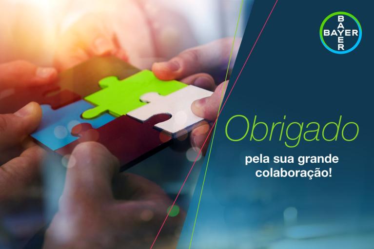 Obrigado pela sua grande colaboração!