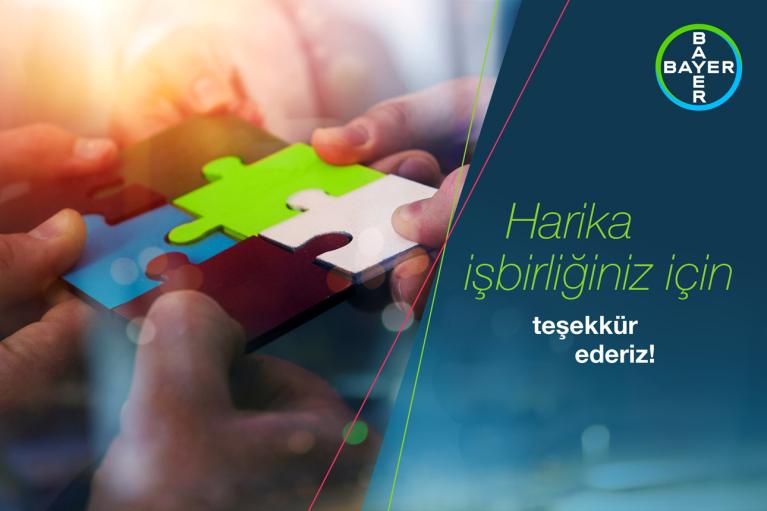 Harika işbirliğiniz için teşekkür ederiz!