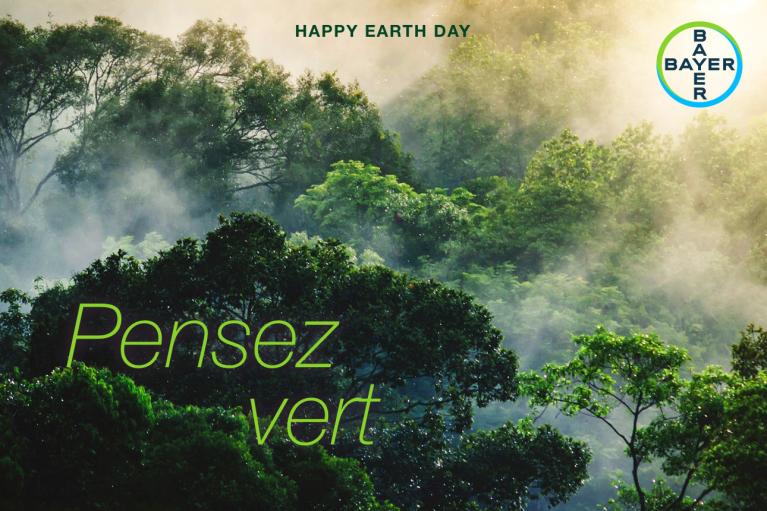 Happy Earth Day - Pensez vert