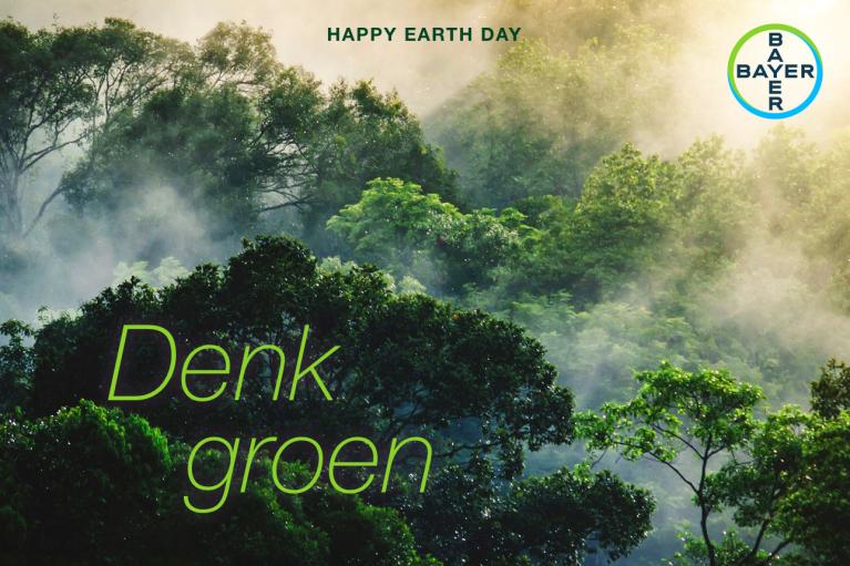 Happy Earth Day - Denk groen