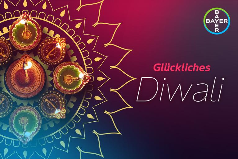 Glückliches Diwali