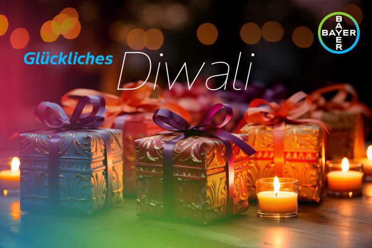 Glückliches Diwali