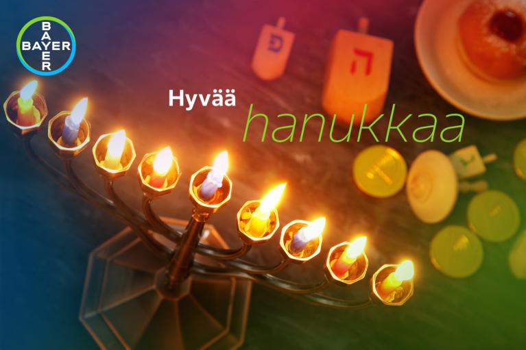 Hyvää hanukkaa