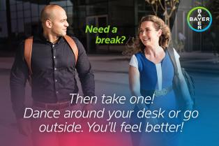 Need a break? Then take one! Dance around your desk or go outside. You’ll feel better!